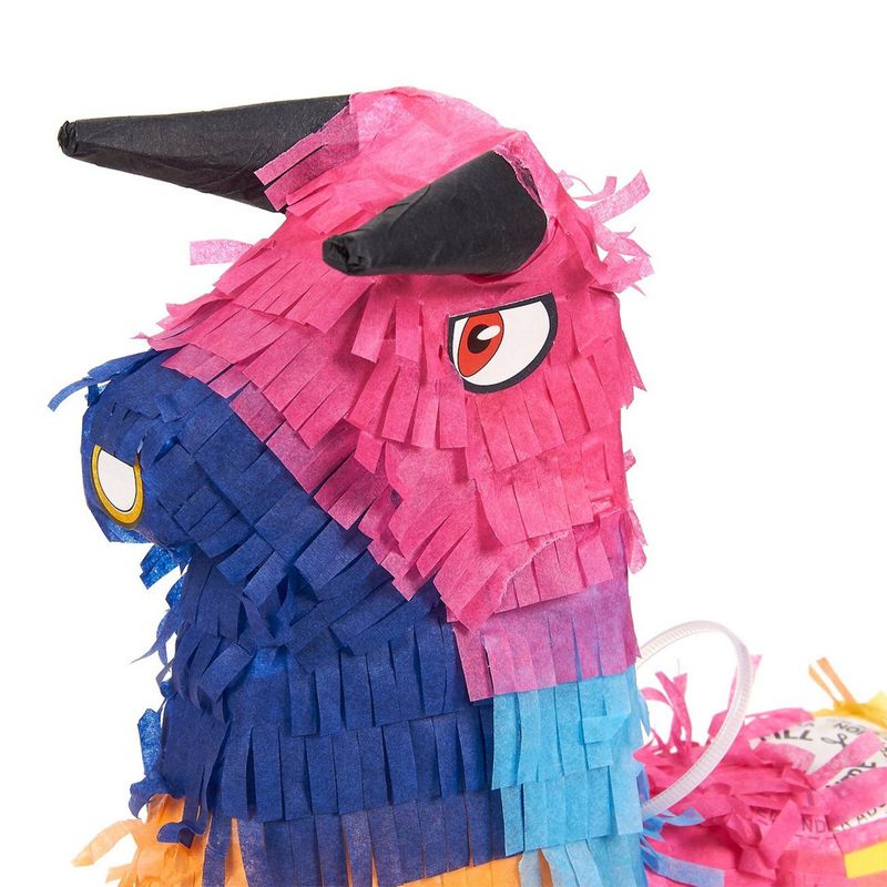 Rainbow Bull Pinatas for Cinco de Mayo, Kid's Birthday Party (Mini, 3 Pack)