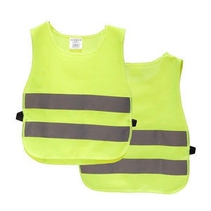 Kids Reflector Vest - 2-Pack High Visibility Vests, Reflective Vests for Outdoor Night Activities or Construction Worker Costume