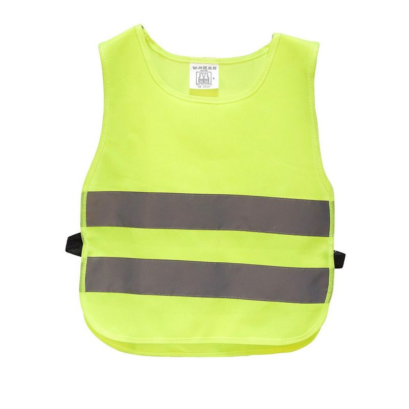 Kids Reflector Vest - 2-Pack High Visibility Vests, Reflective Vests for Outdoor Night Activities or Construction Worker Costume