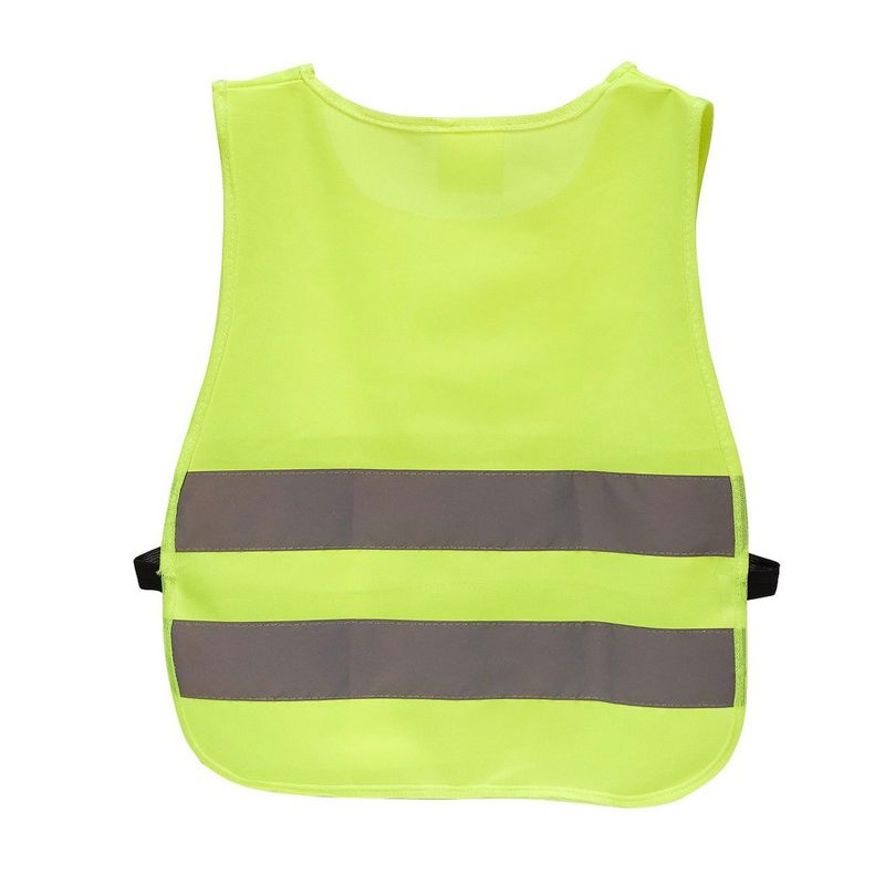 Kids Reflector Vest - 2-Pack High Visibility Vests, Reflective Vests for Outdoor Night Activities or Construction Worker Costume