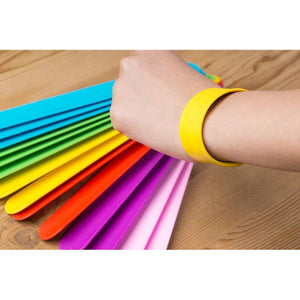Snap Bracelets, Birthday Party Favors (6 Colors, 24 Pack)