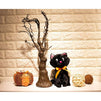 Black Cat Stuffed Animal, Sabrina The Cat Halloween Plush (6 x 10 x 11 Inches)