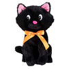 Black Cat Stuffed Animal, Sabrina The Cat Halloween Plush (6 x 10 x 11 Inches)