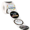 Happy Birthday to Me Stickers – 504-Piece Round It's My Birthday Label Set, Stickers Roll with 6 Assorted Designs for Teachers, Classroom, Offices, Birthday Celebration Stickers, 2 Inches Diameter