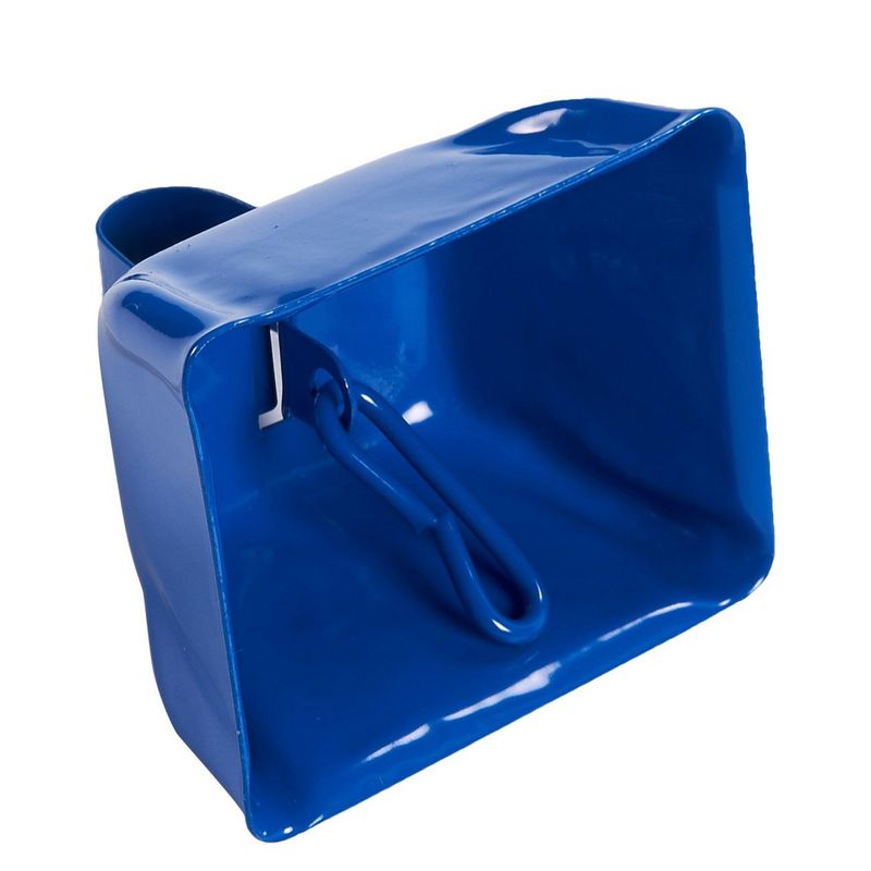 Metal Cowbell with Handle, Blue Noise Maker (3 x 2.8 in, 12 Bells)