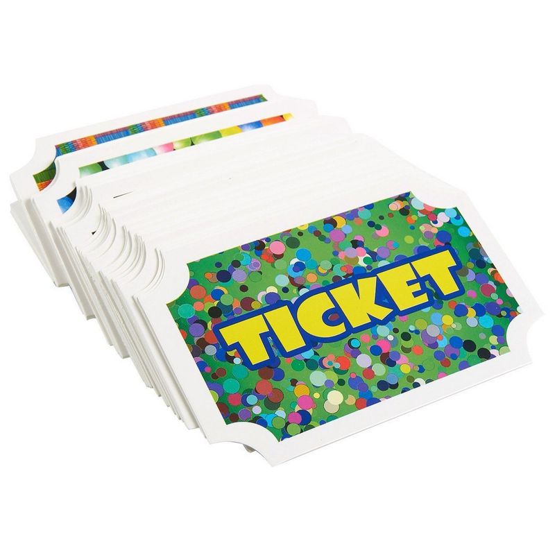 Blue Panda Reward Tickets, Carnival Prize Tickets (100 Pack)