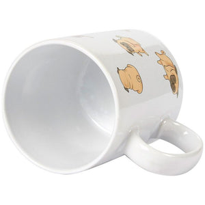 Ceramic Smiling Pug Coffee Mug (16 oz)