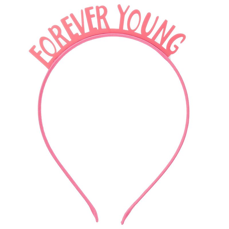 Pink Birthday Party Headbands for Girls Night Out (10 Pack)