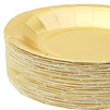 Gold Paper Plates, Birthday Party Supplies (5 In, 48-Pack)