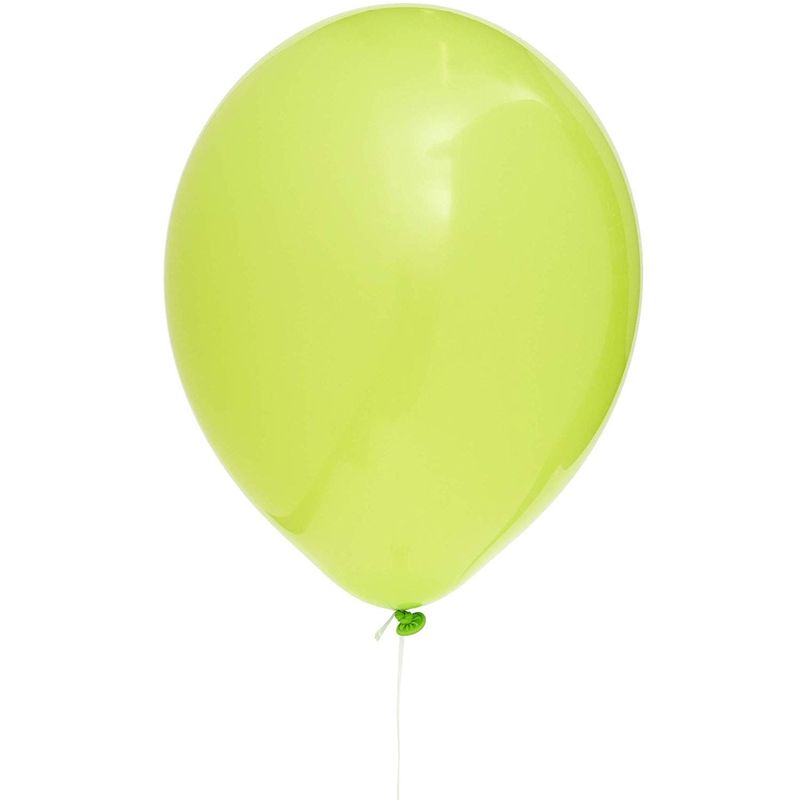 Black and Lime Green Latex Party Balloons (12 In, 50 Pack)