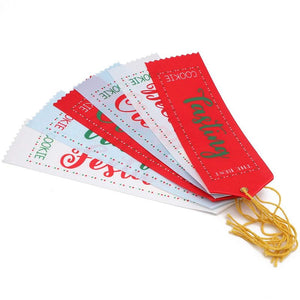 Christmas Cookie Exchange Party Voting Kit with Award Ribbons (24 Cards, 6 Ribbons)