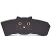 Black Cat Party Cups and Die-Cut Cat Sleeves for Halloween (50 Pack, 9 Oz)