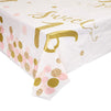 Sweet 16 Tablecloth for Birthday Party (3 Pack)