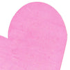 Heart Shaped Paper Napkins for Valentine's Party, Hot Pink (6.5 x 6.5 In, 50 Pack)