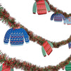 Ugly Sweater Holiday Garland for Christmas Party (26 Feet)