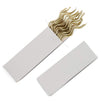 Metallic Gold Swirl Long Thin Birthday Cake Candles (5 In, 48 Pack)