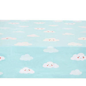 Cloud Party Table Covers for Kids Birthday (54 x 108 in, 3 Pack)