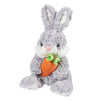 Stuffed Animal Easter Bunny, Easter Basket Stuffers, Plush Bunny Animal (Grey, 13 in)