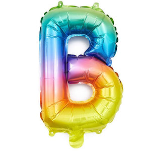 Blue Panda Happy Birthday Balloon - Foil Party Balloons - 16 inches
