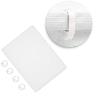 Disposable Plastic Tablecloth (90 in., White)