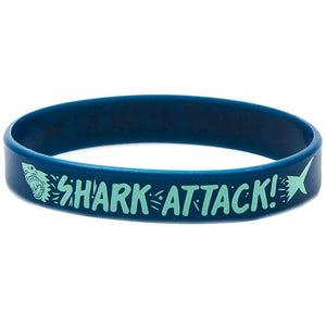 Shark Party Favor Bracelets for Kids Birthday (36 Pack)