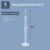 Blue Panda Balloon Centerpiece 4 Pack - Balloon Stand Kit - 26 inch