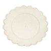 Blue Panda Plastic Plate 50 Pack - Gold Glitter Disposable Plates - 9 inches