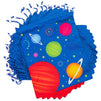 Outer Space Drawstring Party Favor Bags for Kids (12 x 10 In, 12 Pack)
