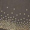 Black Polka Dot Paper Napkins with Gold Foil for Party (6.5 x 6.5 In, 50 Pack)