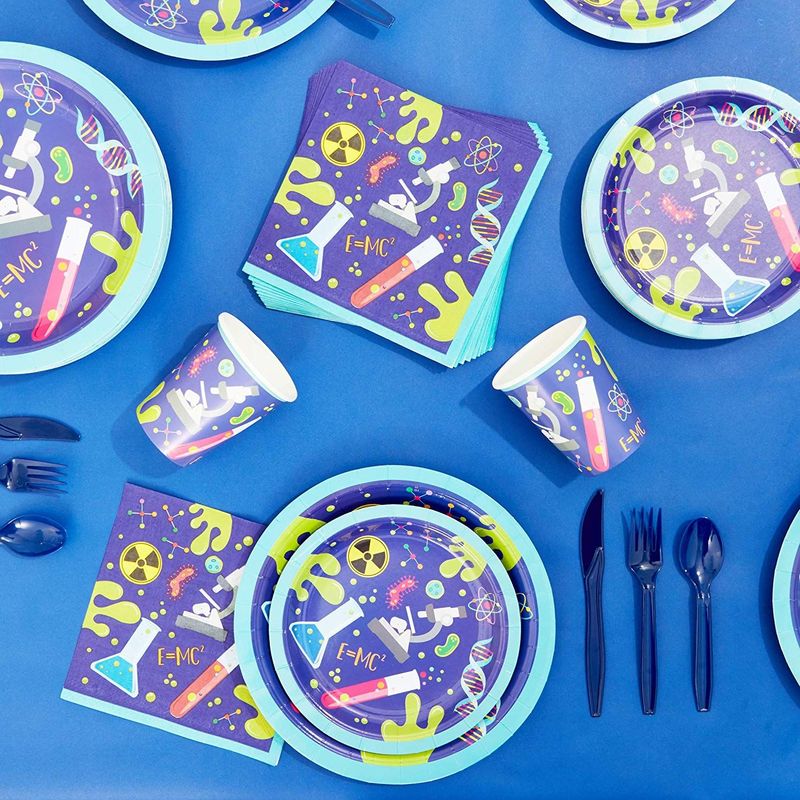 Party Supplies Paper Plates Serves, Plates and Napkins Includes