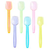 Ice Cream Party Dessert Bowls with Neon Plastic Spoons (8 oz., 100 Pack)