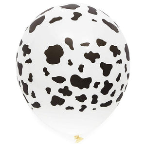 Farm Animal Cow Print Balloons for Kids Birthday Party (62 Pack)
