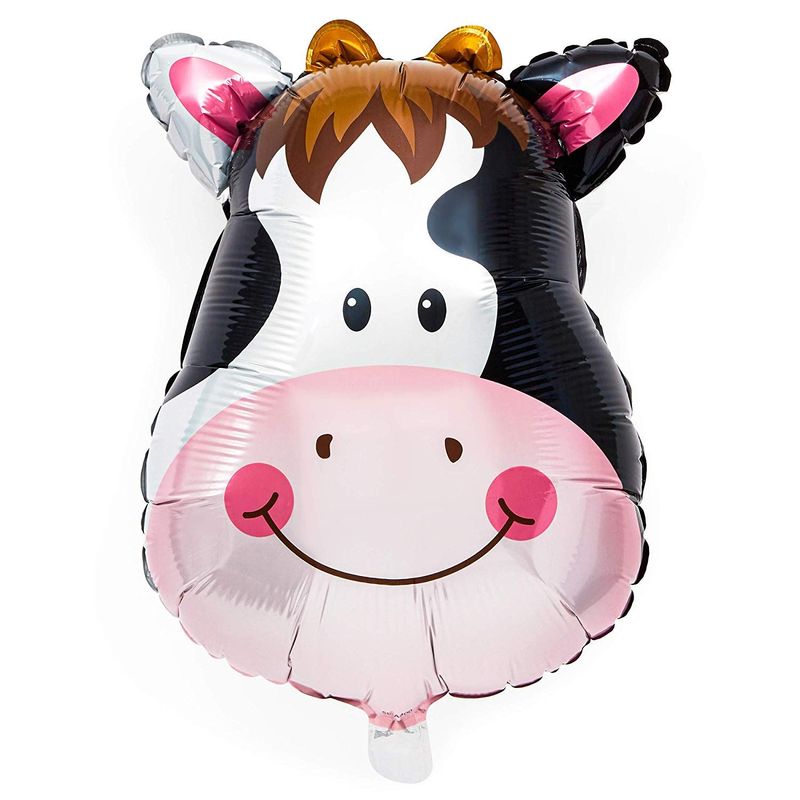 Farm Animal Cow Print Balloons for Kids Birthday Party (62 Pack)