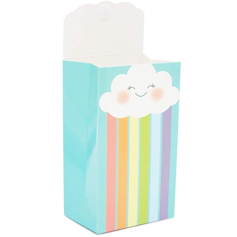 Cloud Party Favor Bags with Stickers for Kids (24 Pack)