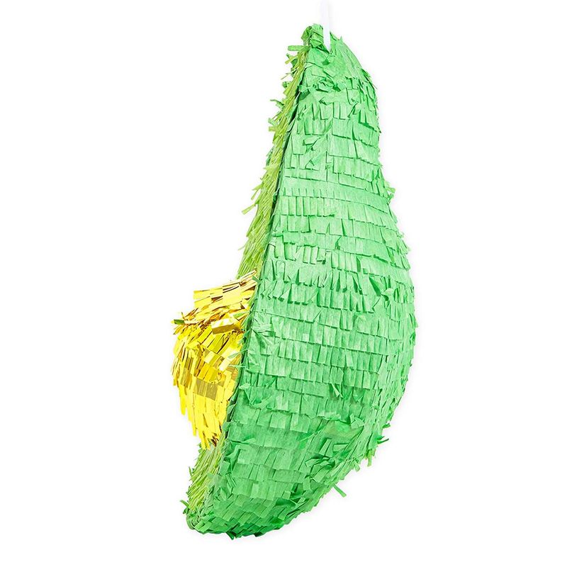 Avocado Pinata for Kids Birthday Party, Cinco De Mayo (15 x 10.5 in.)