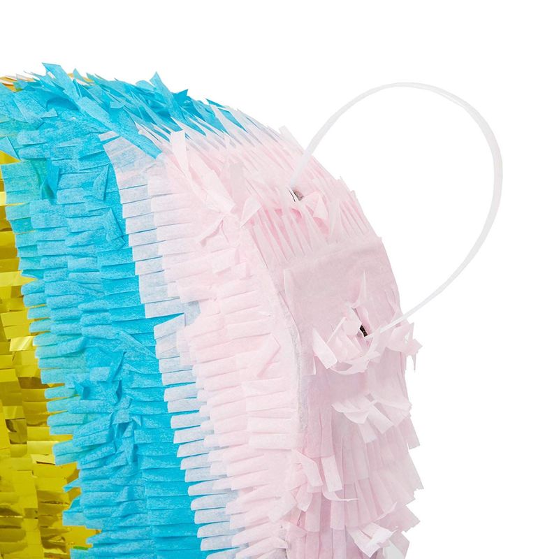 Small Easter Egg Pinata, Spring Party Decor (17 x 12.1 Inches)