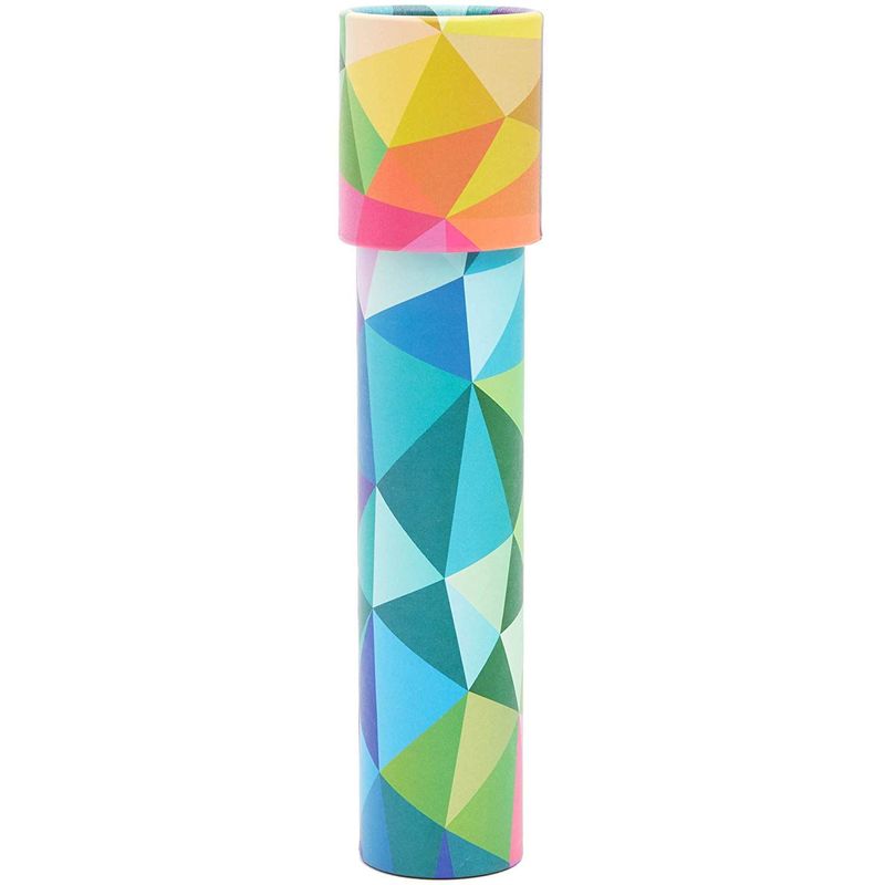 3 Pack Colorful Kaleidoscope Educational Toys for Kids Birthday Party Favors, 8 x 1.3 Inches