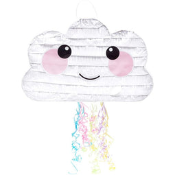 Cloud Pinata, Rainbow Party Supplies (16.5 x 10.5 in)