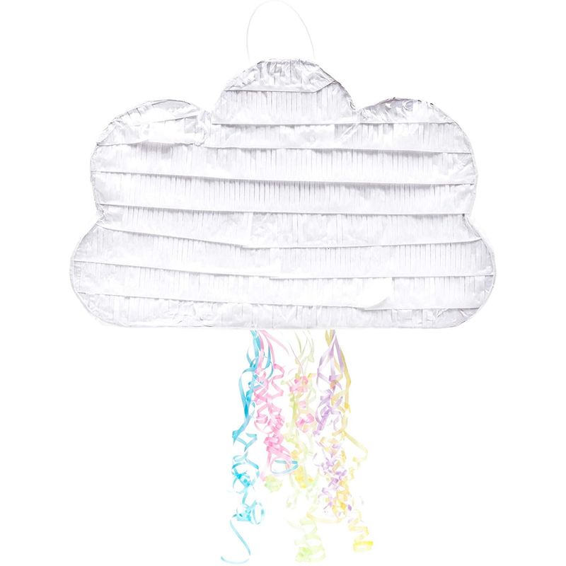 Cloud Pinata, Rainbow Party Supplies (16.5 x 10.5 in)