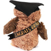 Owl Graduation Stuffed Animal with Glasses and Grad Cap for 2021 Graduates (9.2 In)