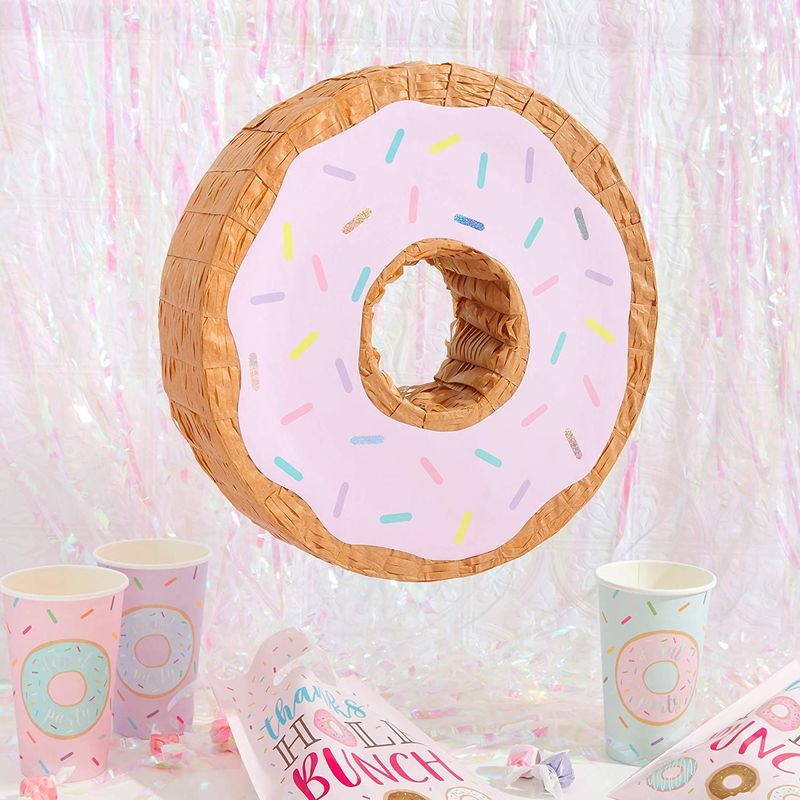 Donut Pinata (12.75 x 3 in, Pink)