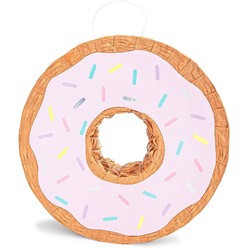 Donut Pinata (12.75 x 3 in, Pink)