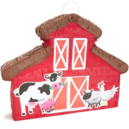 Barnyard Pinata for Farmhouse or Country Party (17 x 12.75 in)