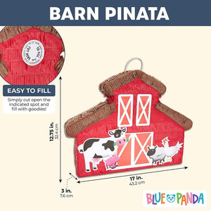 Barnyard Pinata for Farmhouse or Country Party (17 x 12.75 in)