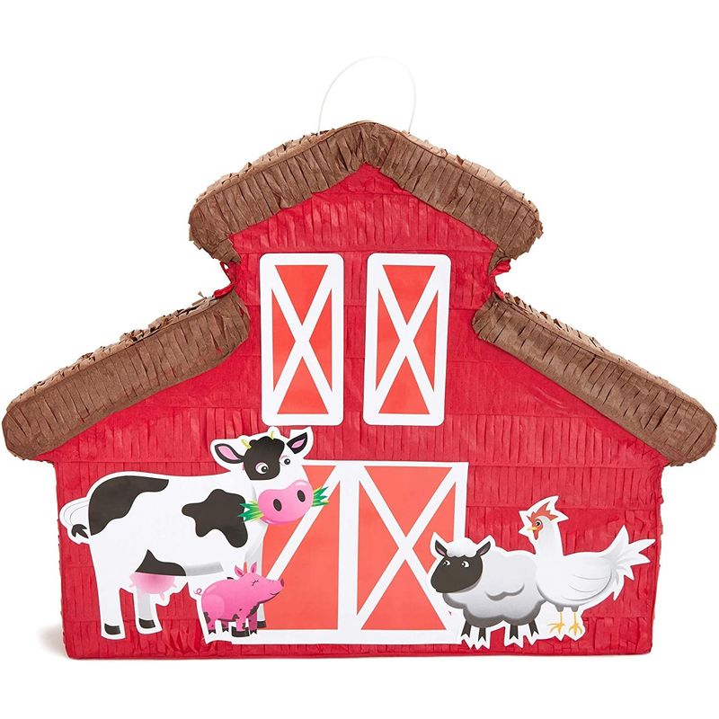 Barnyard Pinata for Farmhouse or Country Party (17 x 12.75 in)