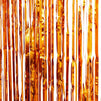 Halloween Party Decorations, Foil Fringe Curtains (2 Colors, 35 x 93 in, 4 Pack)