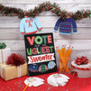 Ugly Christmas Sweater Voting Cards for Holiday Parties, Xmas Party Game (51 Pieces)