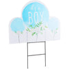 Blue Panda Baby Shower Yard Signs with Stakes, It’s A Boy (17 x 13 in, 2 Pack)