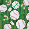 Baseball Party Napkins, Sports Birthday (6.5 x 6.5 In, 100 Pack)