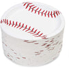Baseball Plates for Sports Birthday Party (White, 7 Inches, 80 Pack)